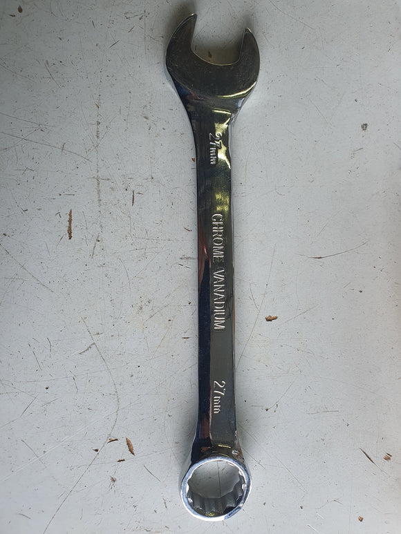 Ring Spanner Chrome Vanadium 27mm