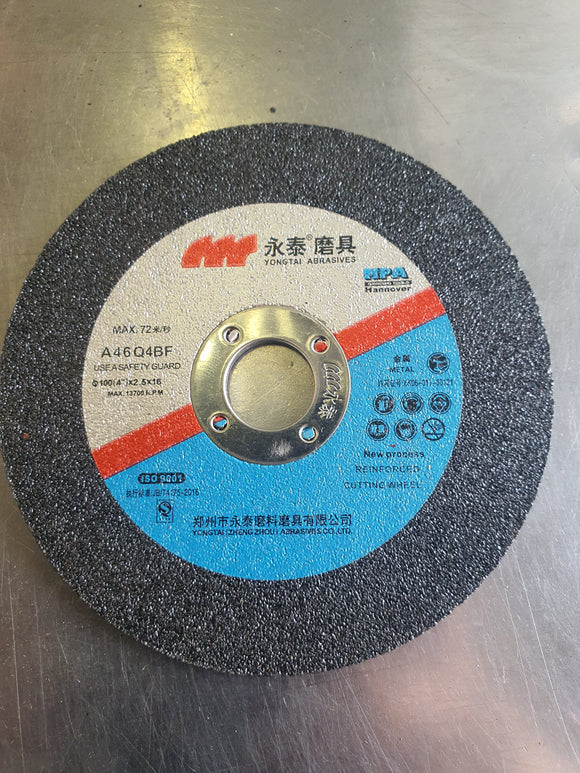 Grinding Disk 4inc 2.5mm x 16